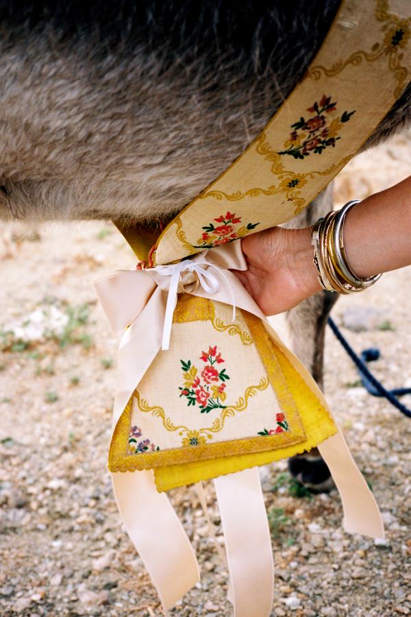 donkey, wedding decoration, greek wedding, anafi, wedding ceremony, greece