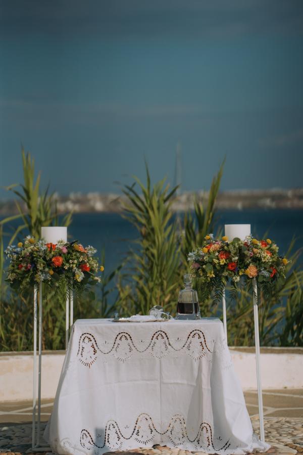 Greek wedding, Paros, greek island, wedding ceremony, wedding decoration, flower decoration