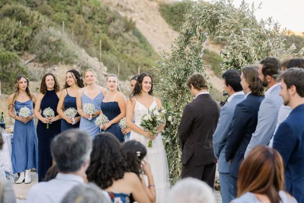 greek wedding, greek island, wedding venue, wedding ceremony, exchange of vows, union, wedding outfit 
