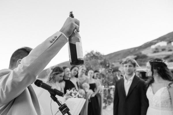 greek wedding, greek island, wedding venue, wedding ceremony, exchange of vows, union 