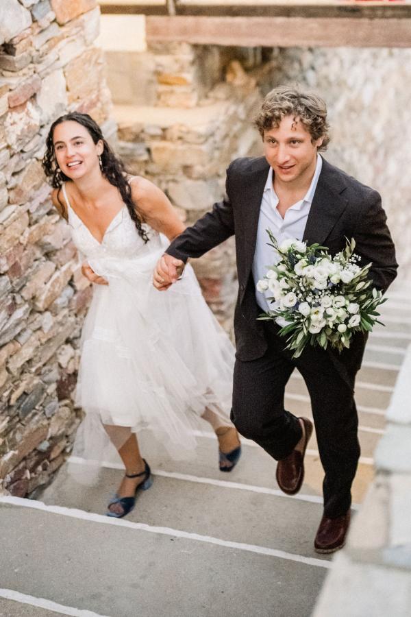 greek wedding, greek island, wedding venue, bride, groom, wedding outfit, bride bouquet 