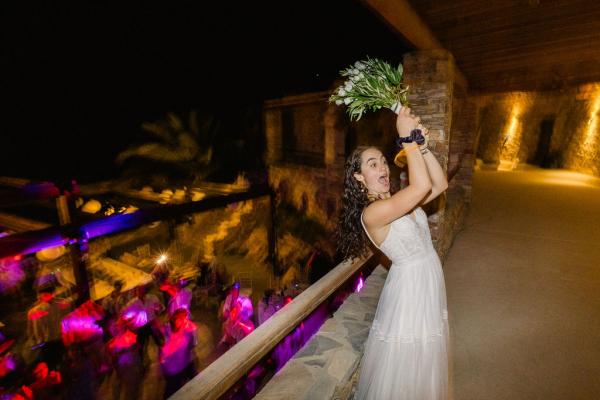 greek wedding, greek island, wedding venue, wedding party, wedding outfit, bride bouquet