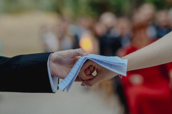 wedding ceremony, greek wedding, exchange of vows, union, countryside wedding 