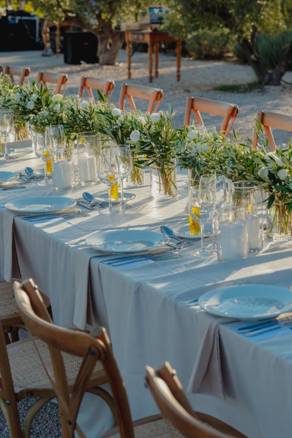 wedding venue, greek wedding, countryside wedding, wedding decoration, tabledressing, flower decoration