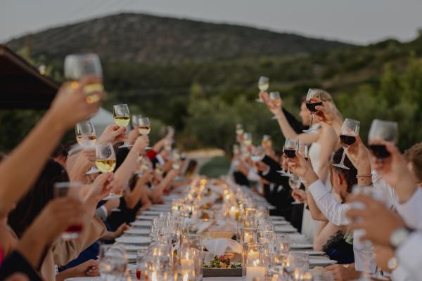 wedding venue, greek wedding, countryside wedding, wedding decoration, wedding dinner, wedding party