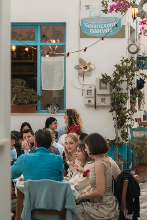 Greek wedding, Paros, greek island, Marpissa, pre wedding, local tavern