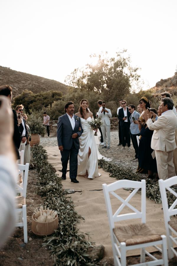 Greek wedding, Greek island, Serifos, wedding ceremony, wedding venue, sea, wedding outfit, bride, wedding dress