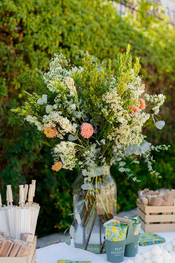Greek wedding, Greece, Litochoro, Saint Demetrios Church, ceremony venue, Orthodox ceremony, flower decoration